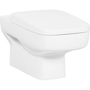 Wandcloset bws gaia met bidet keramiek wit