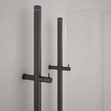 Instamat elektrische radiator stick jay | 175 cm | 29w | mat zwart (1 stuk)