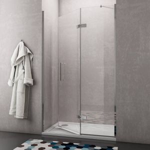 Nisdeur Lacus Elba 140x200 cm 8mm Helder Nanoglas (binnen en buiten klapdeur)