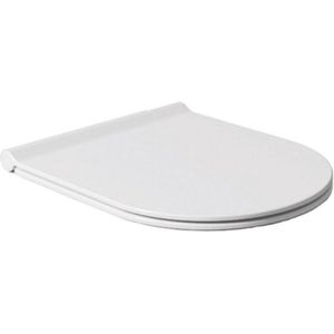 Toiletzitting - Mat Wit - Duroplast - Soft-close - Quick Release - Geschikt voor Salenzi Toiletpotten