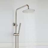 Regendouche bws exclusive 20 cm met staafhanddouche 304 rvs