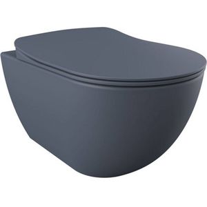 Boss & Wessing - Freedom - Toiletpot - Mat Basalt - Keramiek
