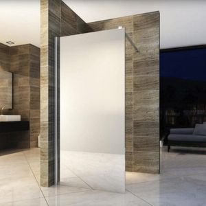 Inloopdouche bws mirror 120x200 cm 8 mm spiegelglas
