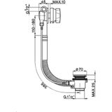 Salenzi - Giro - Badafvoer - Geborsteld Goud - Gegalvaniseerd Messing - Ø48 mm