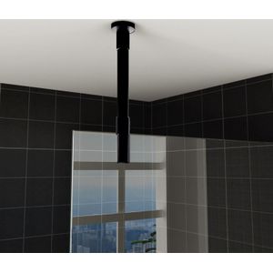 Plafond Stabilisatiestang BWS Inkortbaar Rond 100cm Mat Zwart