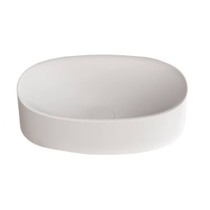Wastafel Ideavit Colidcliff-50 Opbouw 50x35x12.5 cm Solid Surface Mat Wit