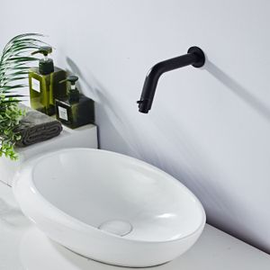 Inbouw fonteinkraan bws nero messing mat zwart