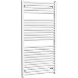 Radiator bws emma 118,5x60 cm midden onder aansluiting wit (830 watt)