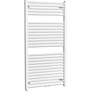 Radiator bws emma 118,5x60 cm midden onder aansluiting wit (830 watt)