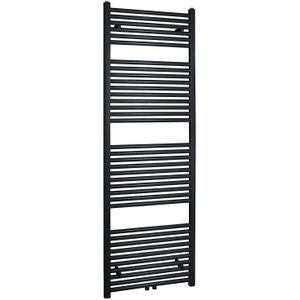 Radiator bws emma 181,7x45 cm midden-onder aansluiting antraciet