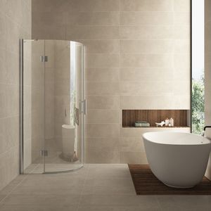 BWS - Atlas - Douchecabine - Kwartrond - 90x90cm - 8mm Veiligheidsglas - Links