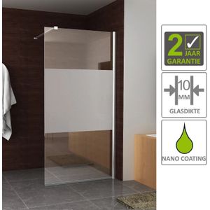 Bws douchewand reno | middenband | nano coating | 80x200 | inloopdouche