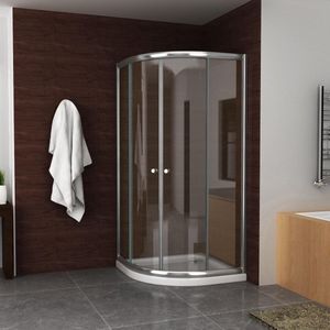 Bws Kwartronde Douchecabine 80x80x190 cm 5mm