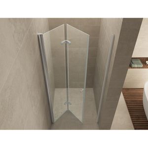 BWS - Vouwbare Nisdeur - Links - 80x202 cm - 8 mm - Nano