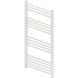 Designradiator BWS Vertico Multirail 100x40 cm Wit Zij-Onderaansluiting