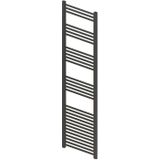 Designradiator bws vertico multirail 180x60 cm antraciet zij-onderaansluiting