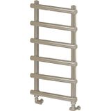 Designradiator bws tubi handdoekrek 85x50 cm zij-onderaansluiting chroom