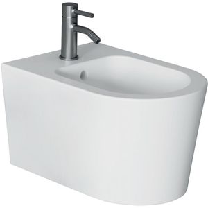 Bidet Salenzi Form Square Glanzend Wit (exclusief kraan)