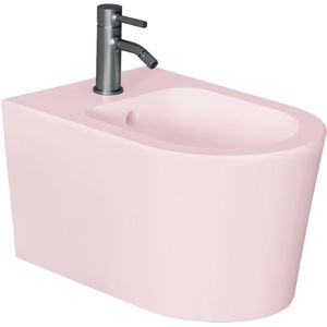 Bidet salenzi form square mat roze (exclusief kraan)