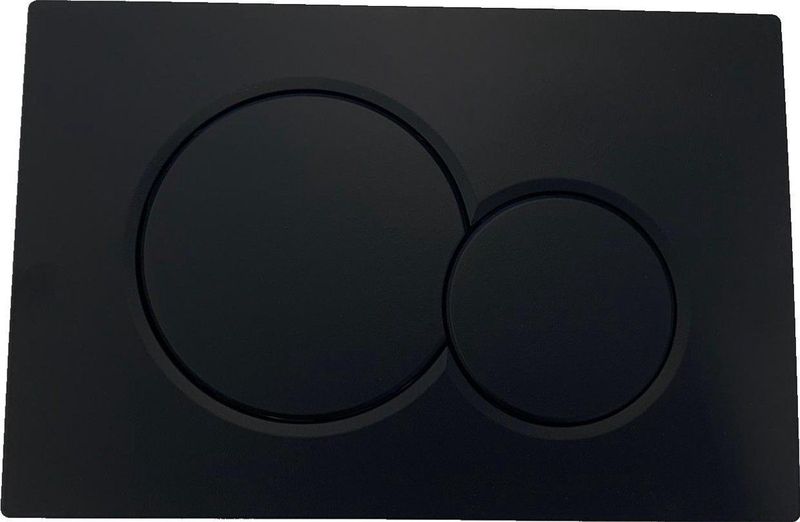 Geberit Sigma 01 Bedieningsplaat Frontbediening Mat Zwart