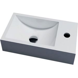 Fontein sanilux recto 40x22x10 cm solid surface