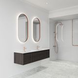 Boss & Wessing - Thyreos - Spiegel - Ovaal - Koper - LED Verlichting