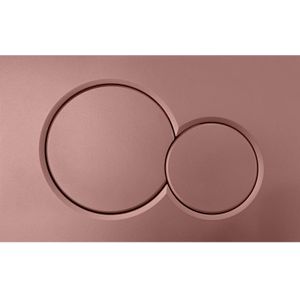 Bedieningsplaat geberit sigma 01 frontbediening mat donker roze