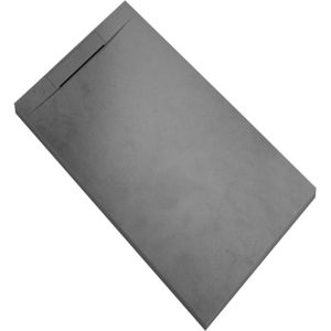 Douchebak bws renovi 160x90x3 cm composietsteen mat grijs