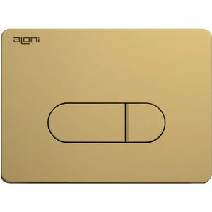 Boss & Wessing - Toon - Drukplaat - Goud - 2-Knopsbediening