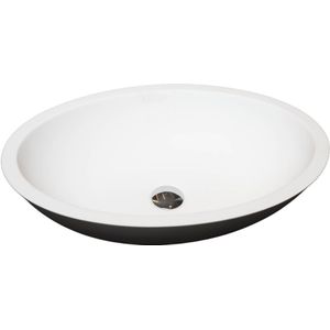 Waskom loutro leona m rechthoek 57x40.5x13.5 cm mat wit