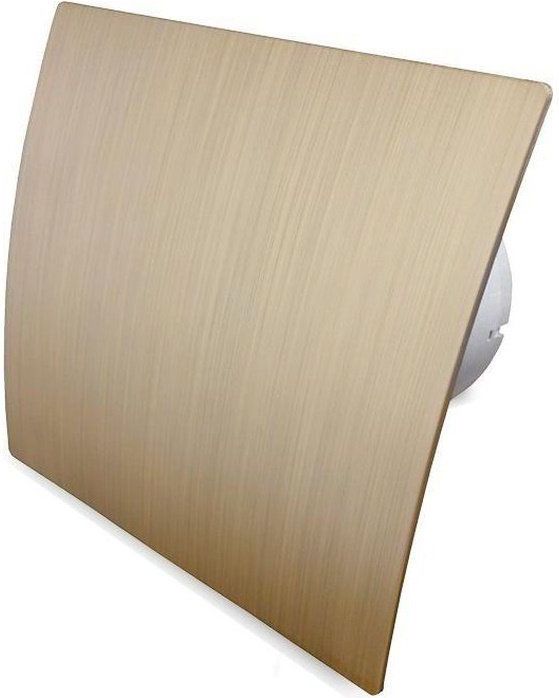 Badkamer Ventilator - Pro Design - Standaard - Goud - Kunststof