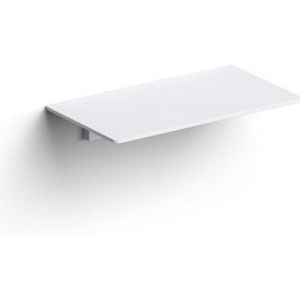 Clou Sjokker Telefoon Douche Planchet Wandmodel Mat Wit 18x10x3.3cm