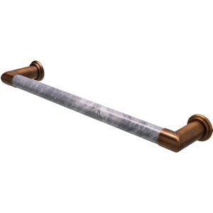 Elektrische Radiator Cascade 60x12 cm Bardiglio Nuvolato Marble / Light Bronze