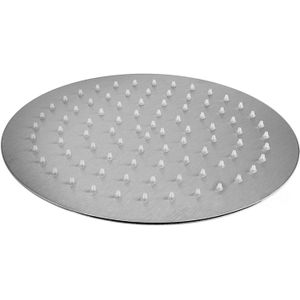 Regendouchekop sanimex bellezza bagno slimline anitkalk rond 30 cm geborsteld rvs