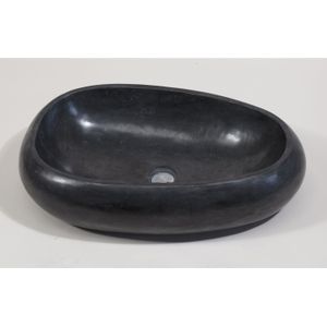 Waskom imso lavabo goccia nero basalt 40x60x15 cm