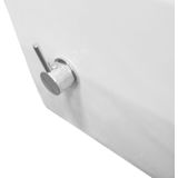 Wandcloset Boss & Wessing Randloos Met Ingebouwde Bidetkraan 53 cm WM/KD Wit