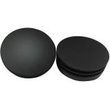 Badafvoerplug Set BWS tbv Badoverloopcombinatie Met Vulfunctie Rond Mat Zwart