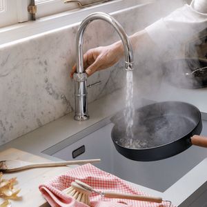 Quooker kokendwaterkraan classic fusion round chroom