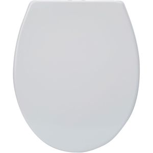 Toiletzitting bws soft-close one touch zitting inclusief deksel mat wit