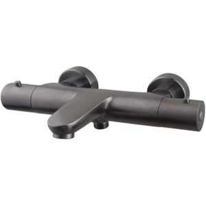 Opbouw Badkraan Thermostaat BWS Cemal Round HOH 15 cm Gunmetal