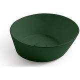 Waskom by goof mees design opbouw wastafel rond 42 cm mat groen