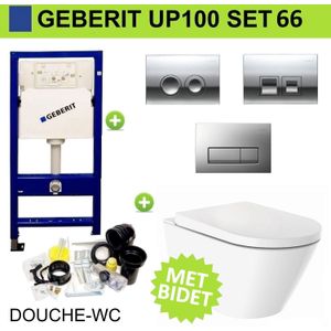 Geberit up100 set 66 douche wc wiesbaden vesta eco randloos delta drukplaat