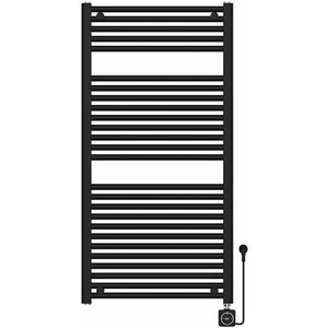Elektrische radiator bws lara 118.5x60 cm smart wifi mat zwart