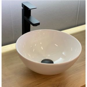 Waskom Casajoy Rond 32x15cm Keramiek Wit