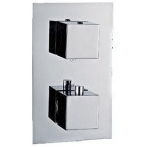 Douchethermostaat Sanilux Inbouw Vierkant Chroom (incl. Inbouwdeel)