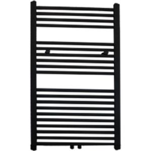 Radiator sanilux lydia 120x60 cm 773 watt midden-onder aansluiting mat zwart