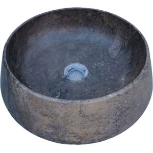 Waskom Sanilux Opzetkom 41x13 cm Bruin
