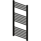 Radiator bws wingrave 100x60 cm mat zwart zij-onderaansluiting (573 watt)