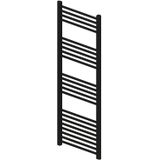 Radiator bws wingrave 140x40 cm mat zwart zij-onderaansluiting (571 watt)