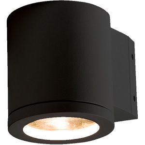 Muurspot bws mary aluminium met dtw 305lm 5w zwart